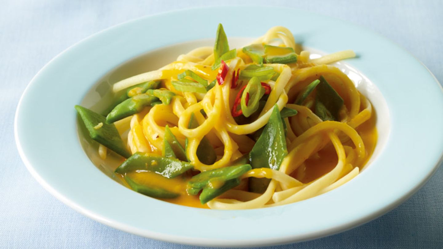 Linguine mit Kürbissauce Rezept