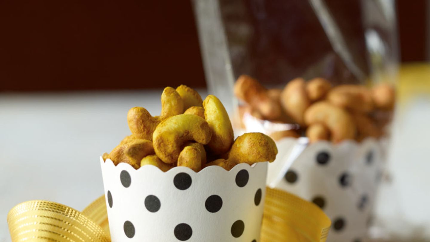 Gewürz-Cashews Rezept