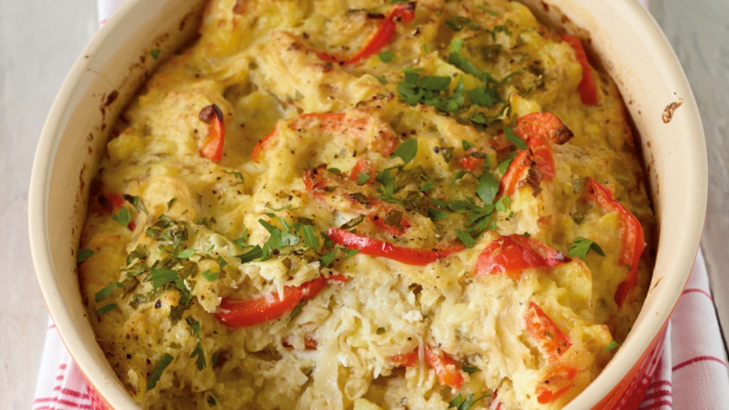 Sauerkraut-Auflauf Rezept