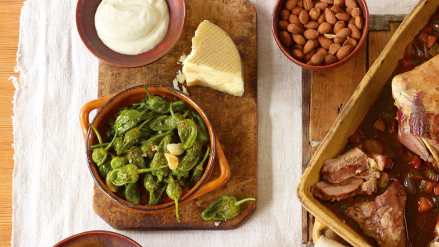 Gebratene Pimientos Rezept
