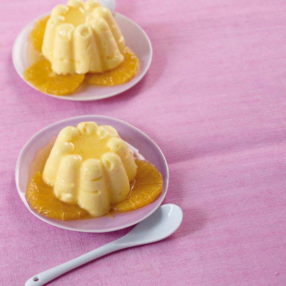 Orangenpudding Rezept Essen Und Trinken