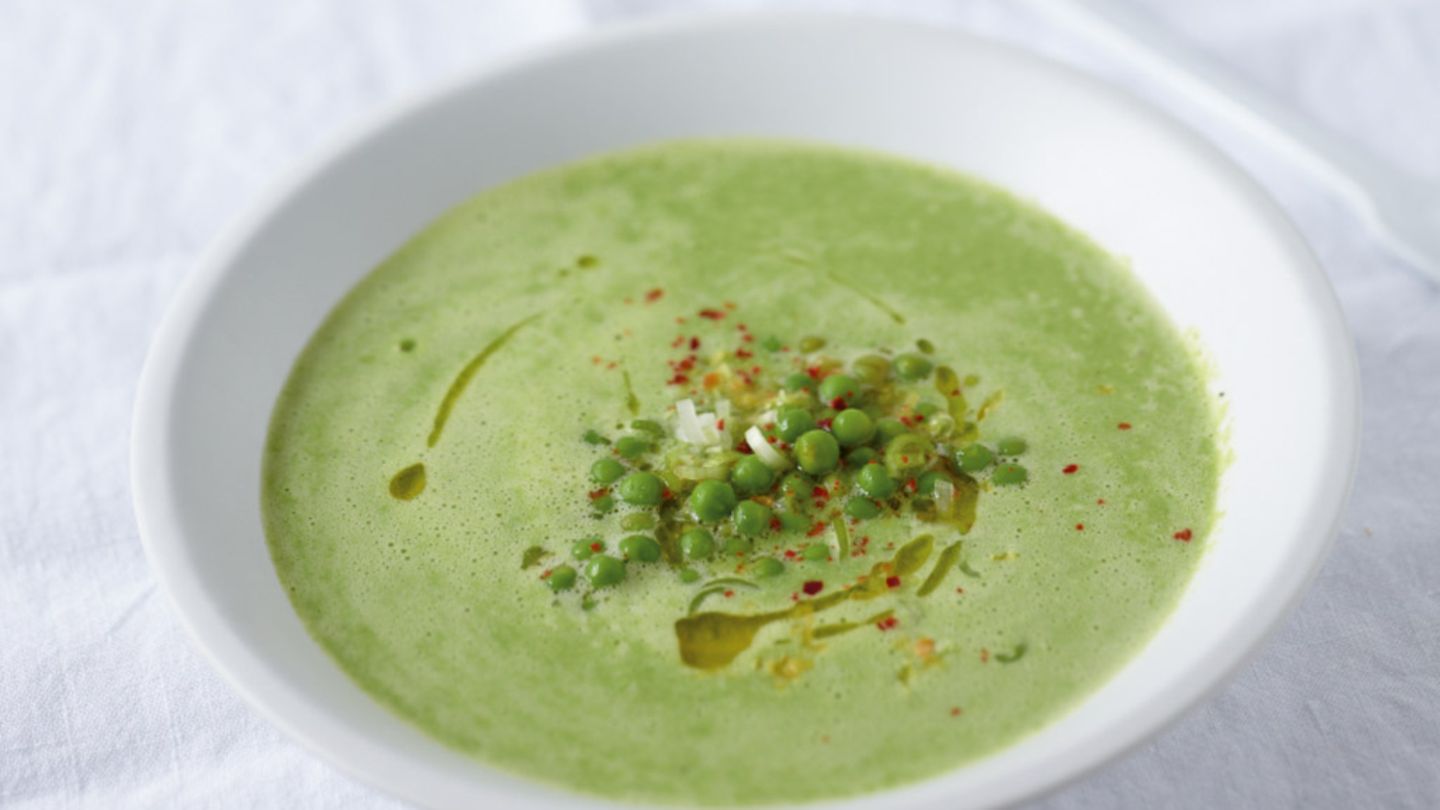 Erbsencremesuppe Rezept