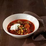 Chili con Carne mit Feta-Joghurt