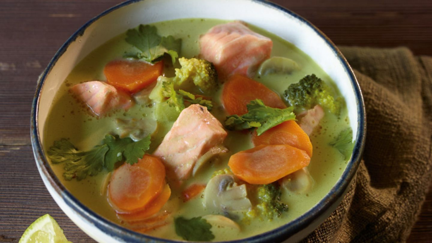 Kokos-Curry-Suppe Rezept