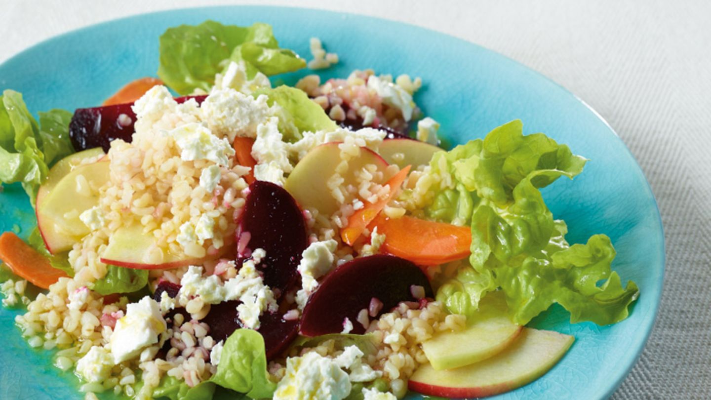 Bulgur-Gemüse-Salat Rezept