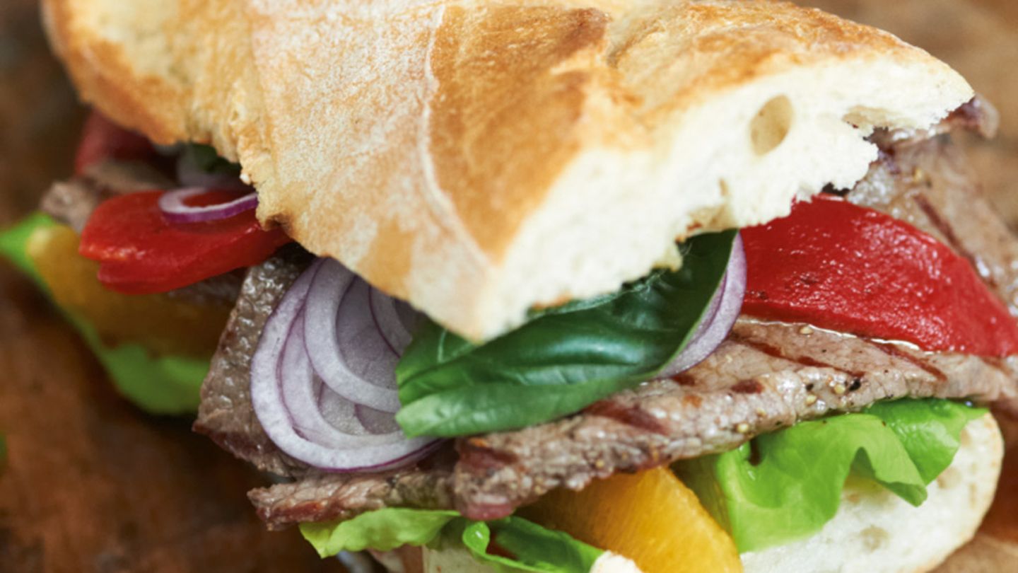 Steak-Sandwich Rezept