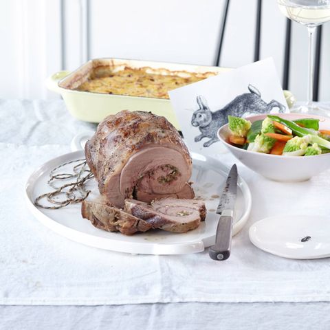 Gefüllter Kalbsrollbraten