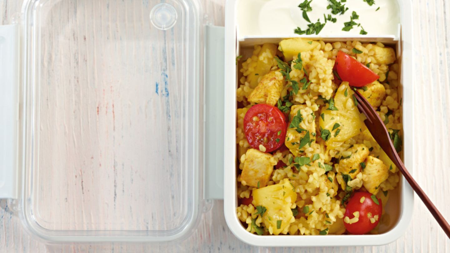 Bulgur-Curry-Salat Rezept