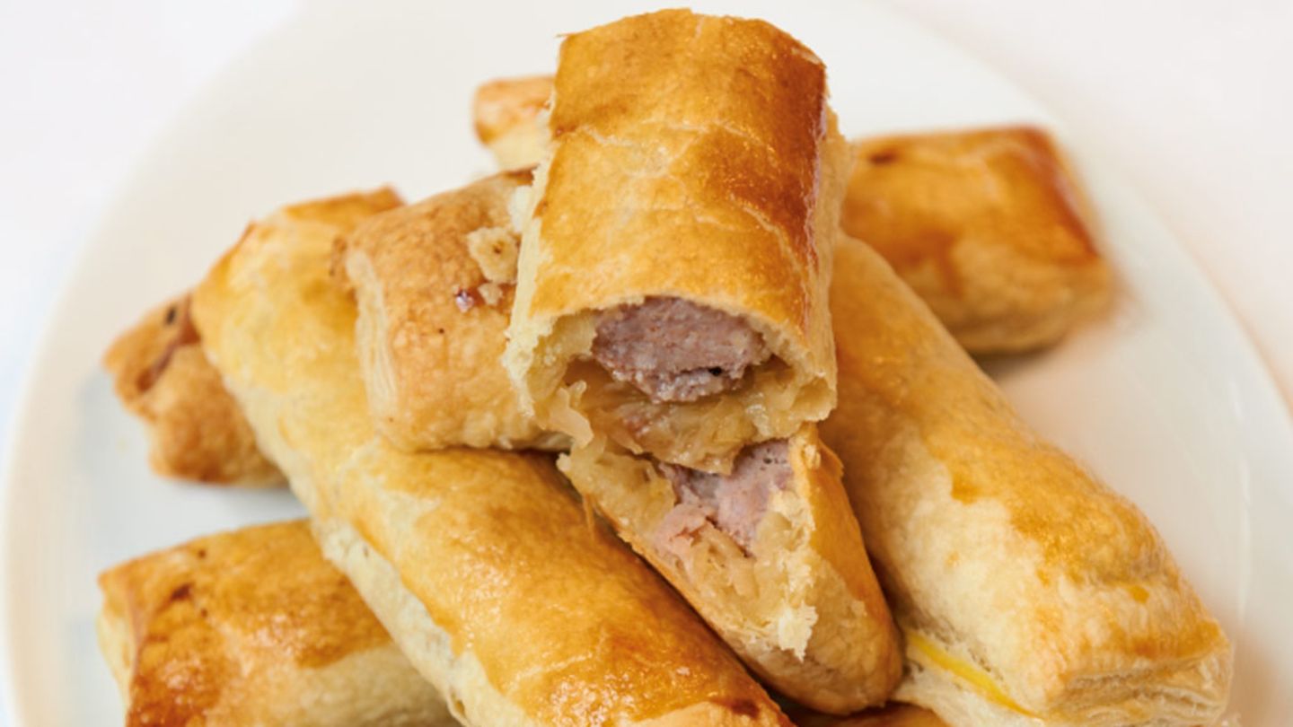 Würstchen im Schlafrock Rezept