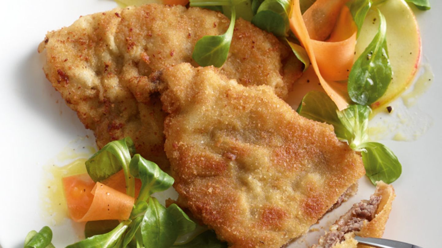 Panierte Rindersteaks Rezept