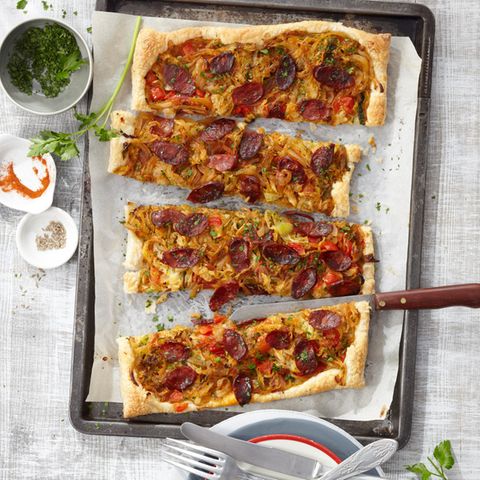Blätterteig-Pizza