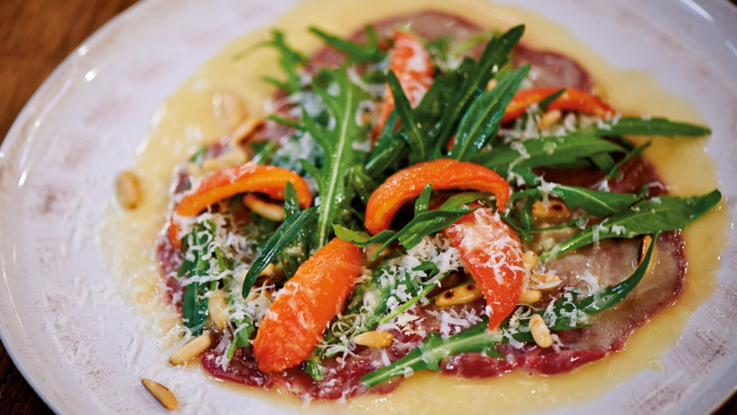 Warmes Carpaccio Rezept