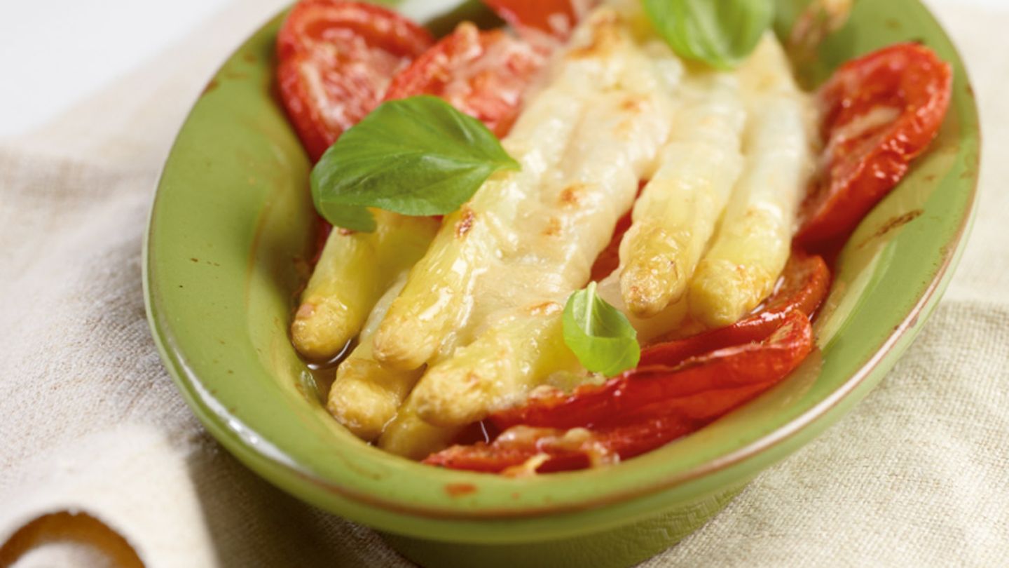 Überbackener Spargel Rezept