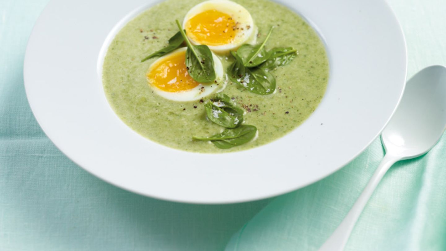Lauch-Spinat-Cremesuppe Rezept