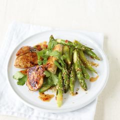 Asia-Hähnchen mit Spargel