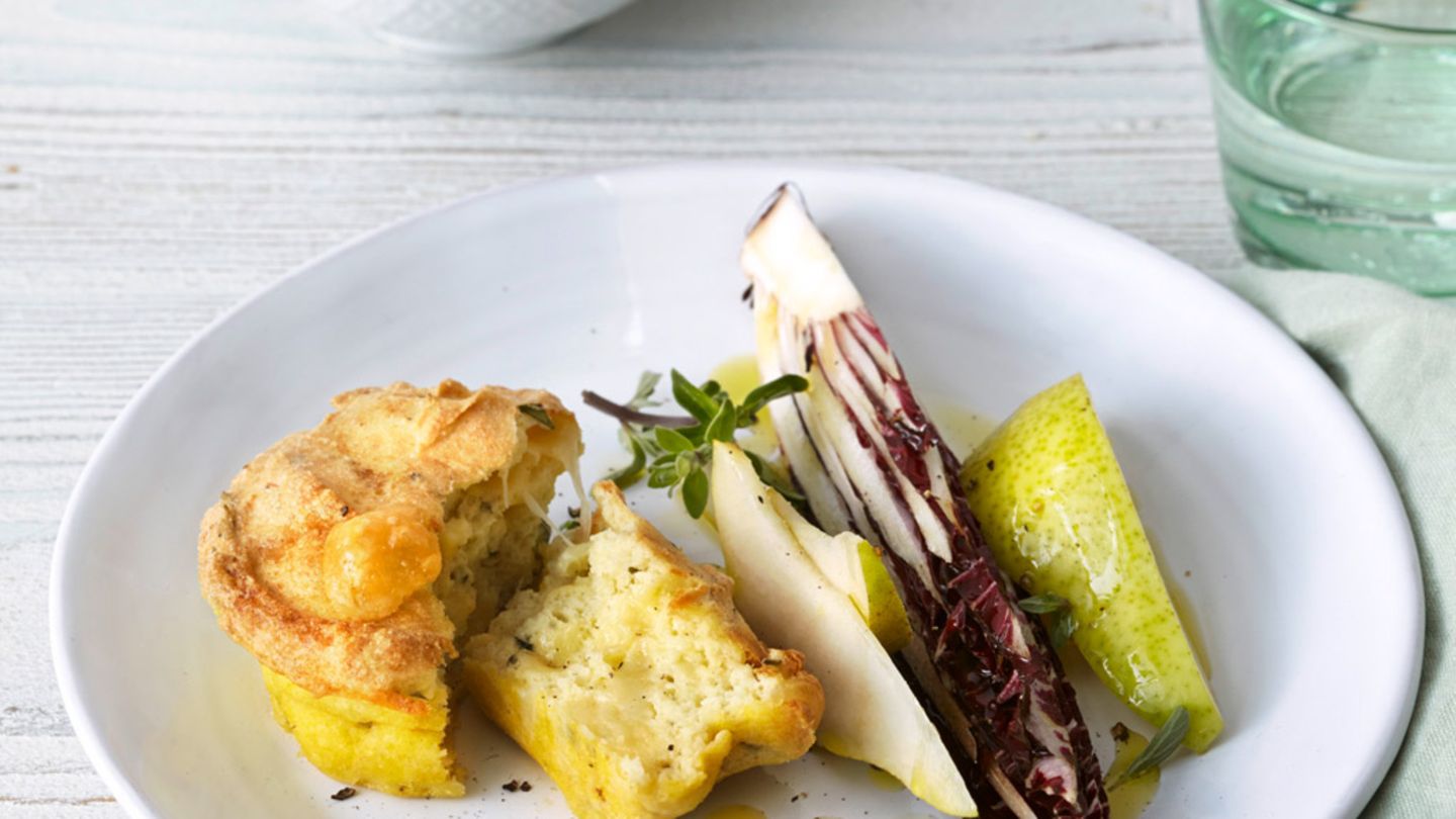 Kartoffel-Soufflé mit Radicchio Rezept
