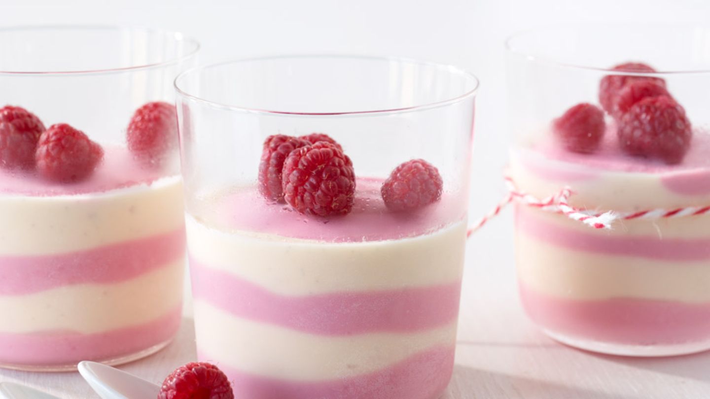 Himbeerschicht-Parfait Rezept