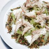 Reissalat mit Makrele