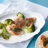 Puten-Saltimbocca mit Broccoli
