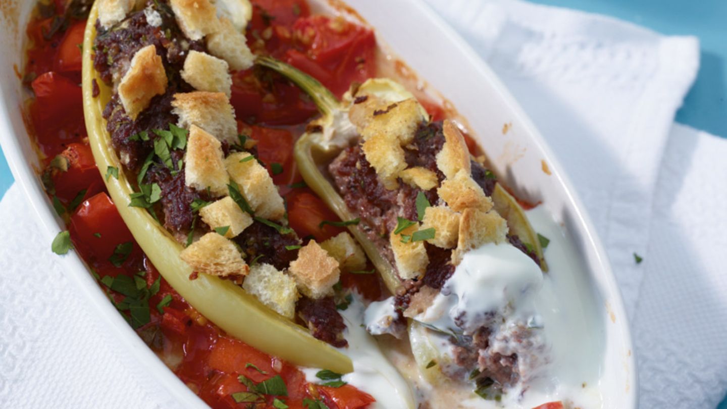 Gefüllte Paprika Rezept