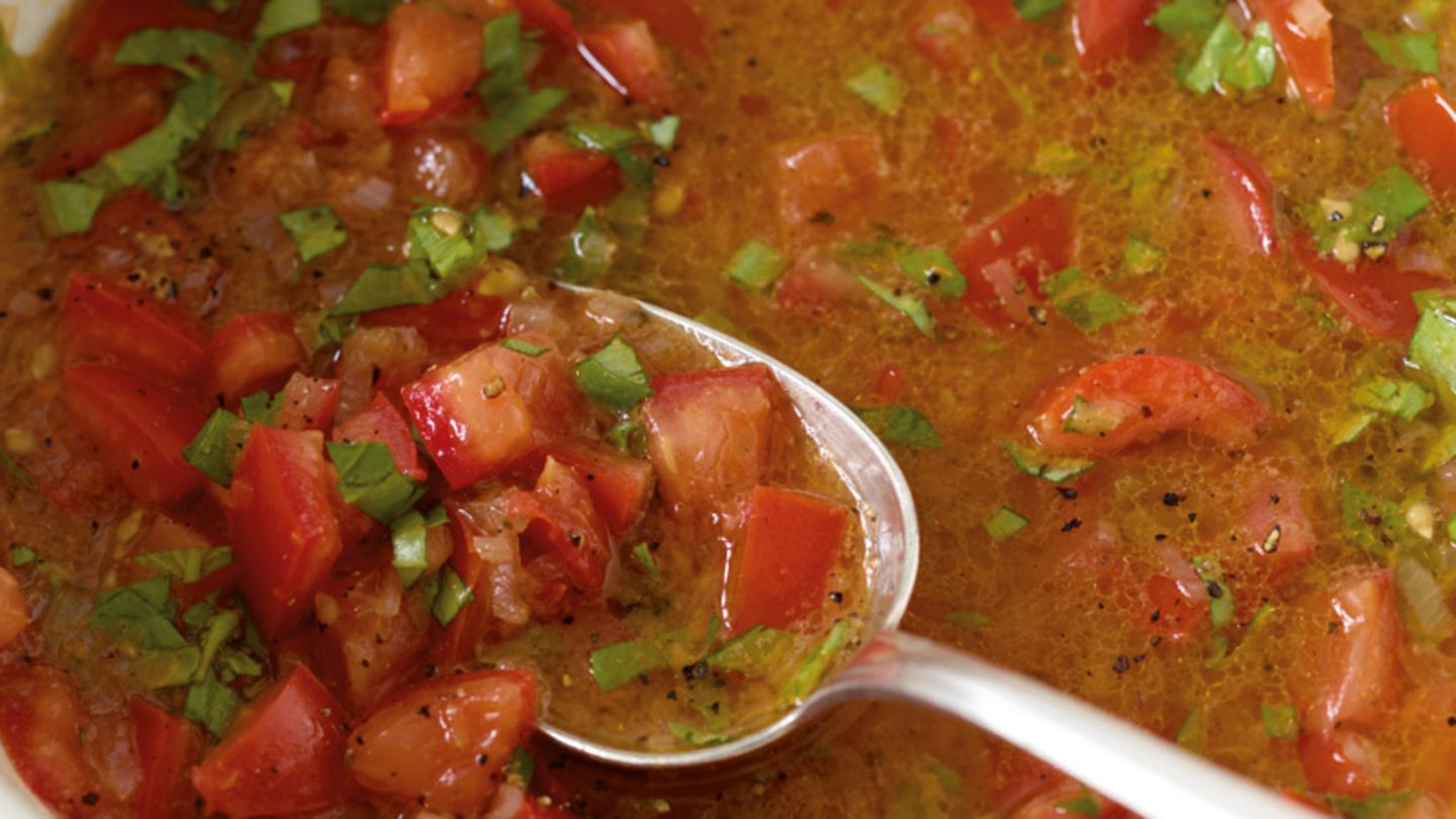 Warme Tomaten-Vinaigrette Rezept
