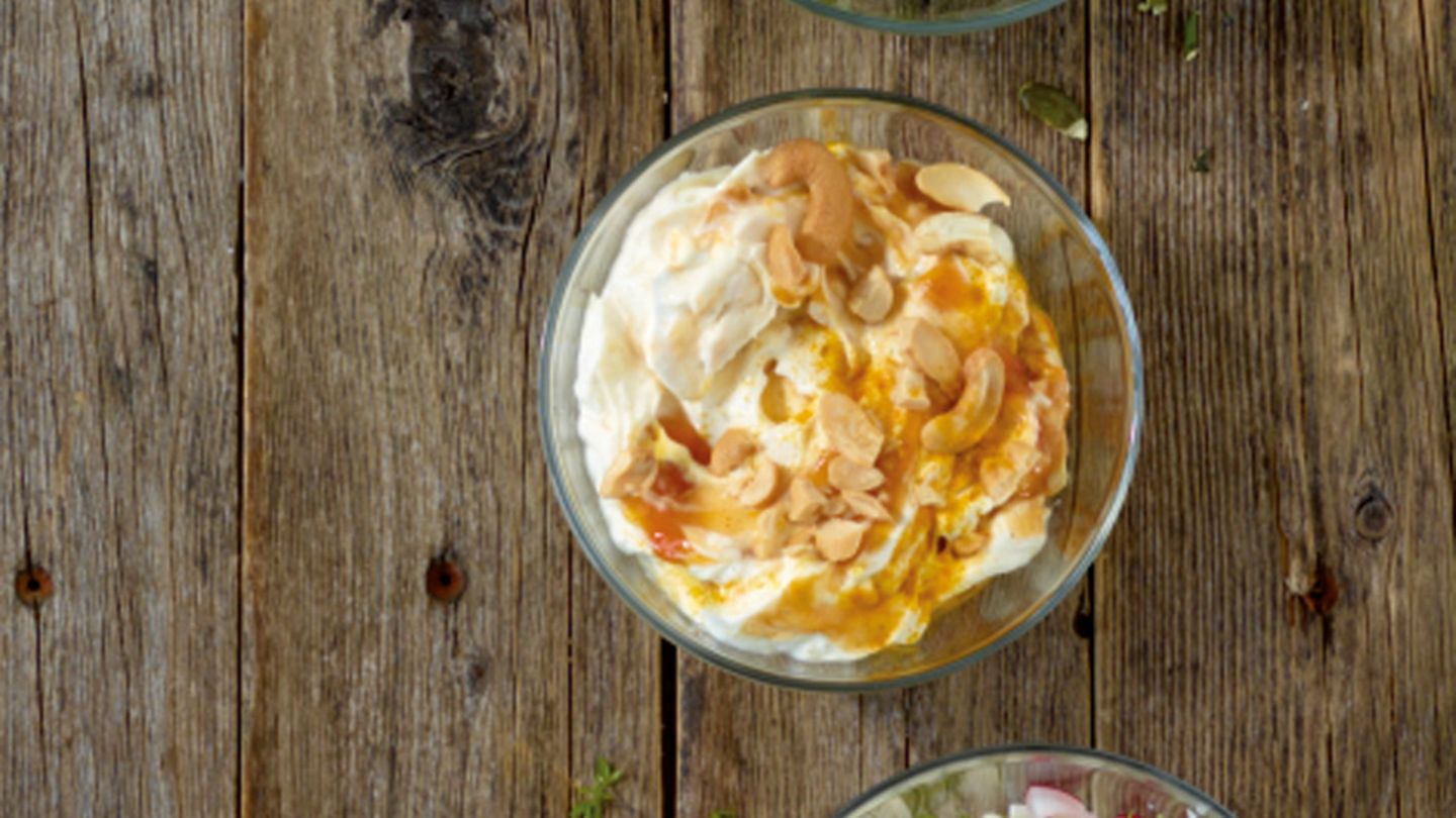 Curry-Mango-Dip Rezept