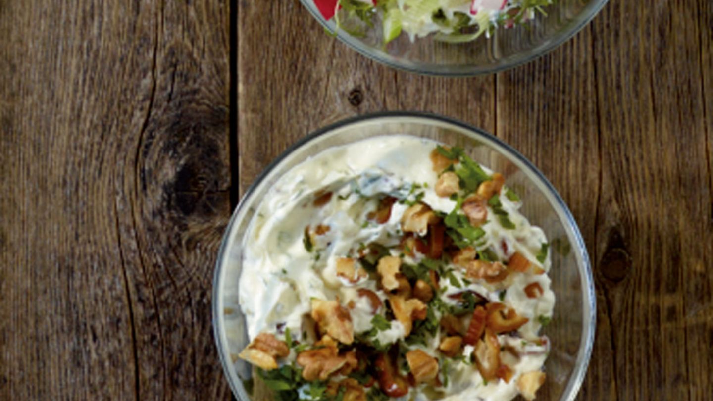 Walnuss-Gorgonzola-Dip Rezept