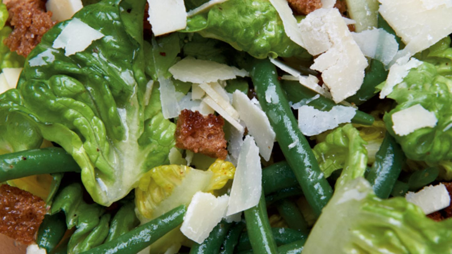 Caesar-Bohnen-Salat Rezept