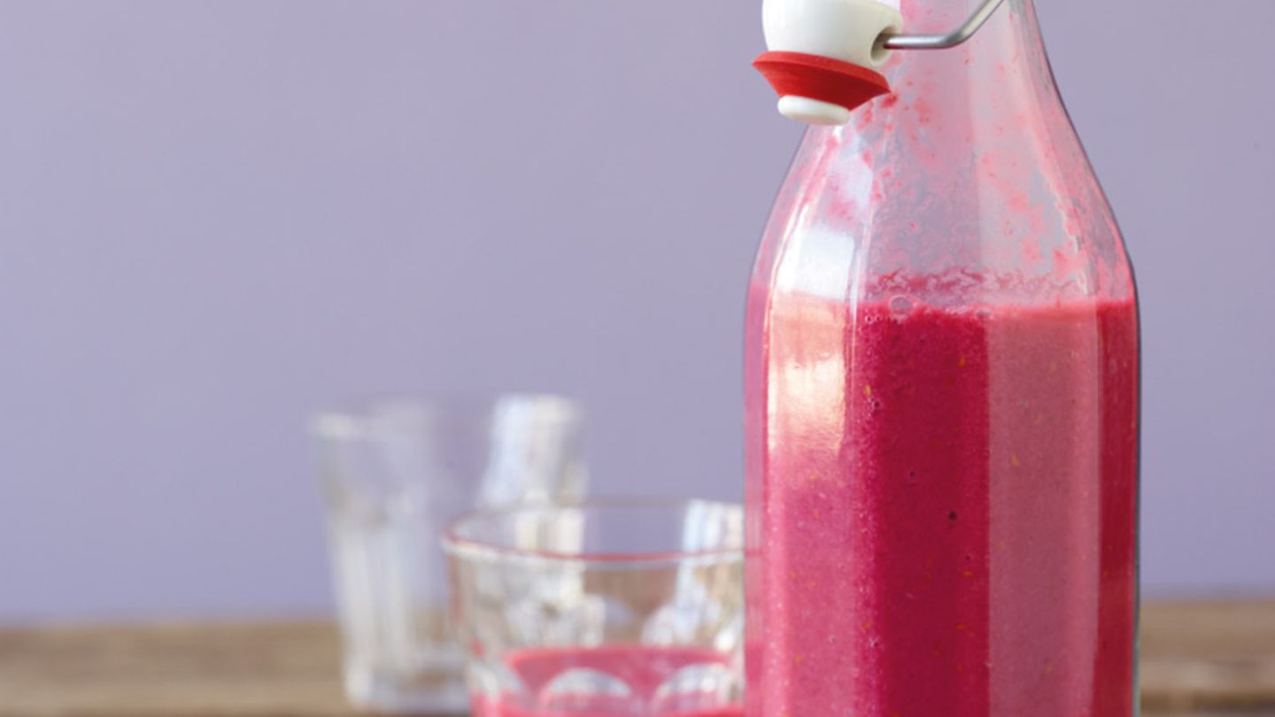 Himbeer-Hafermilch-Shake Rezept