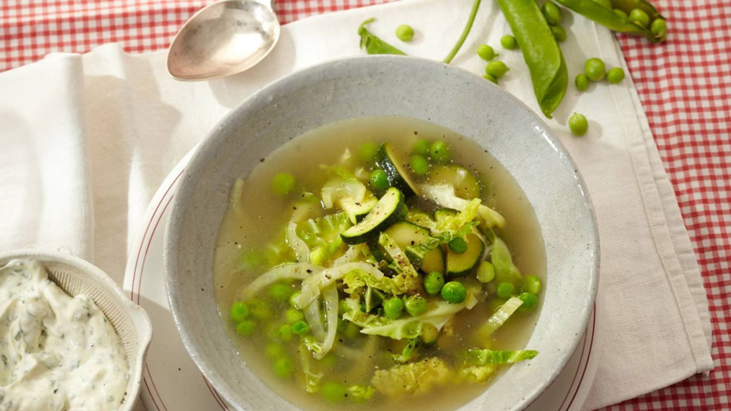 Grüne Minestrone Rezept