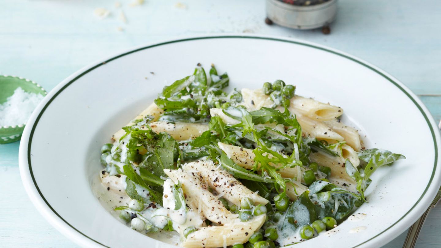 Erbsen-Pasta Rezept