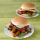 Grillgemüse­-Burger