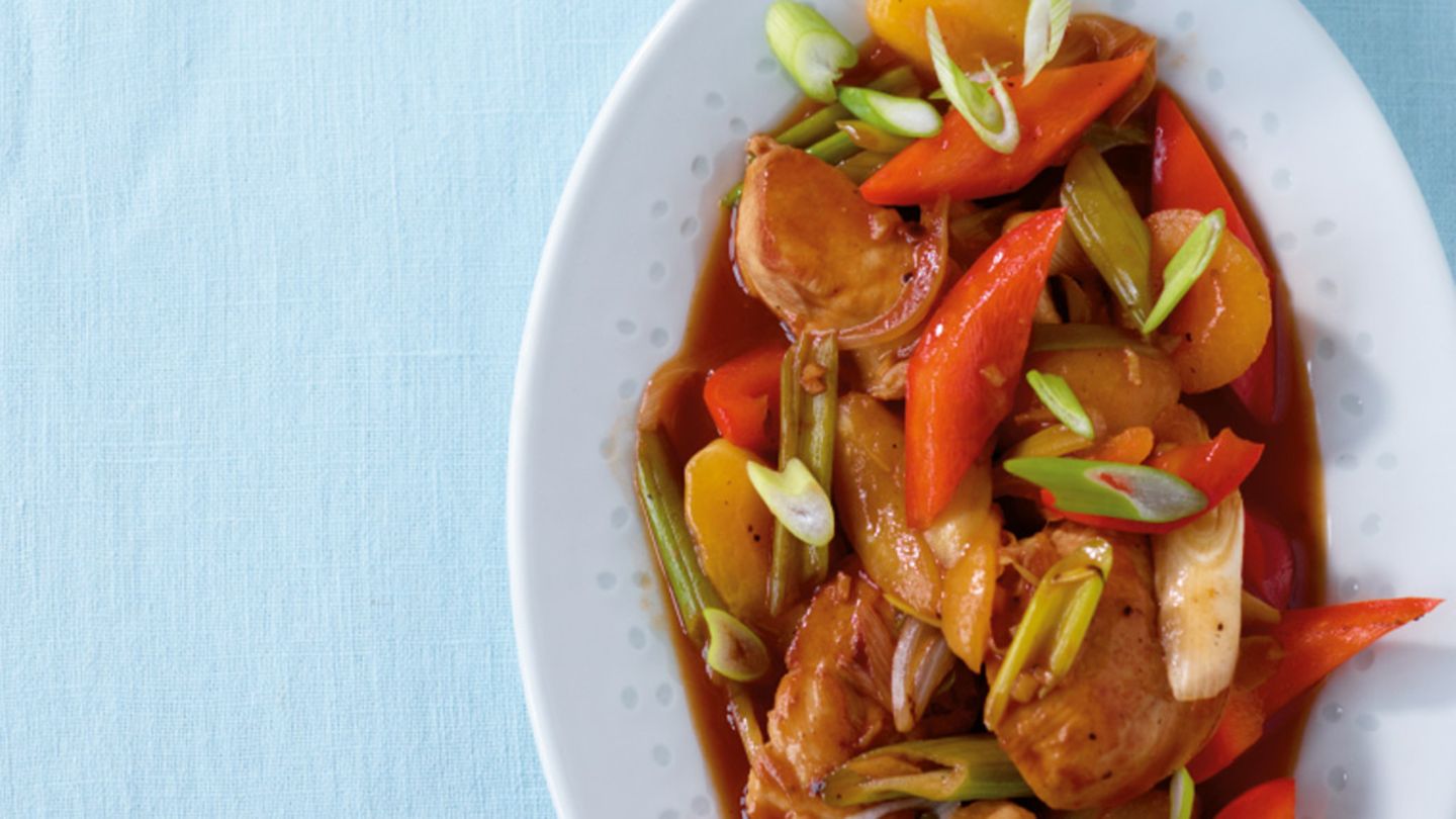 Hähnchen süßsauer Rezept