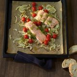 Lachs aus dem Ofen