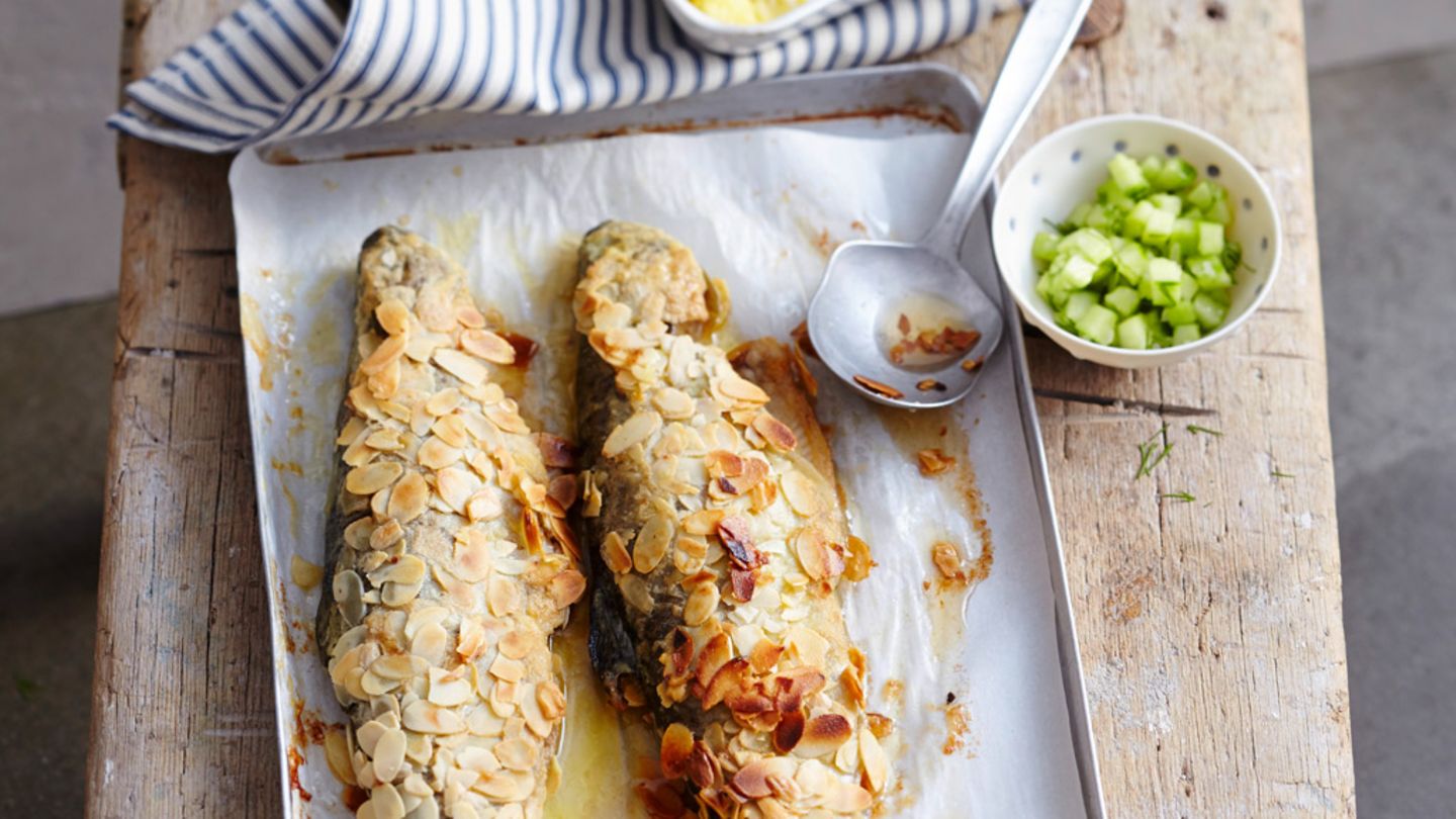 Forellen mit Meerrettichstampf Rezept