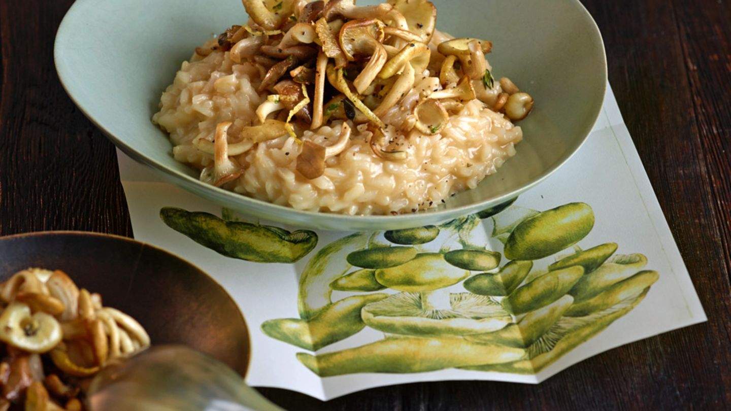 Seitlings-Risotto Rezept