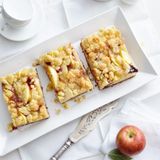 Holunder-Apfel-Streuselkuchen