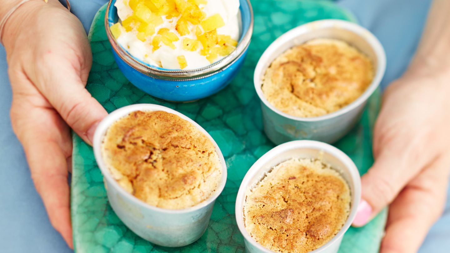 Breadpudding mit Bourbon-Creme Rezept