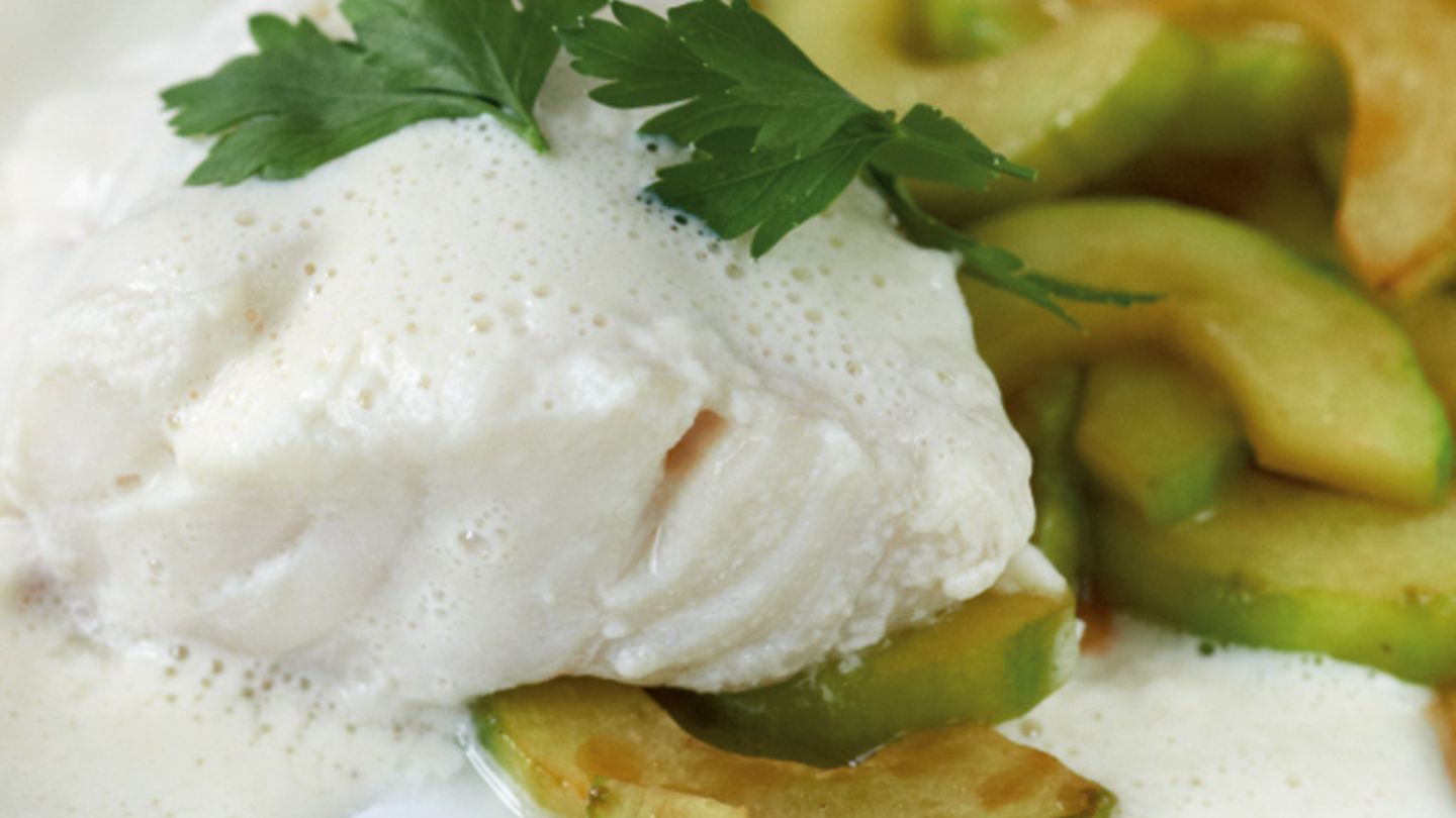 Kabeljau in Mandelmilch Rezept