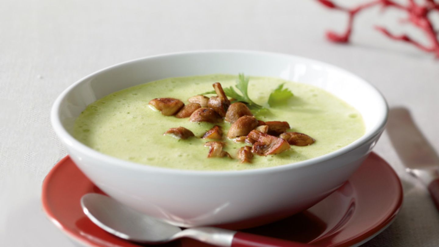 Petersilien-Rahm-Suppe Rezept - [ESSEN UND TRINKEN]