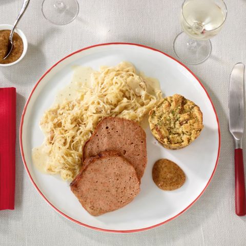 Rahm-Senf-Sauerkraut