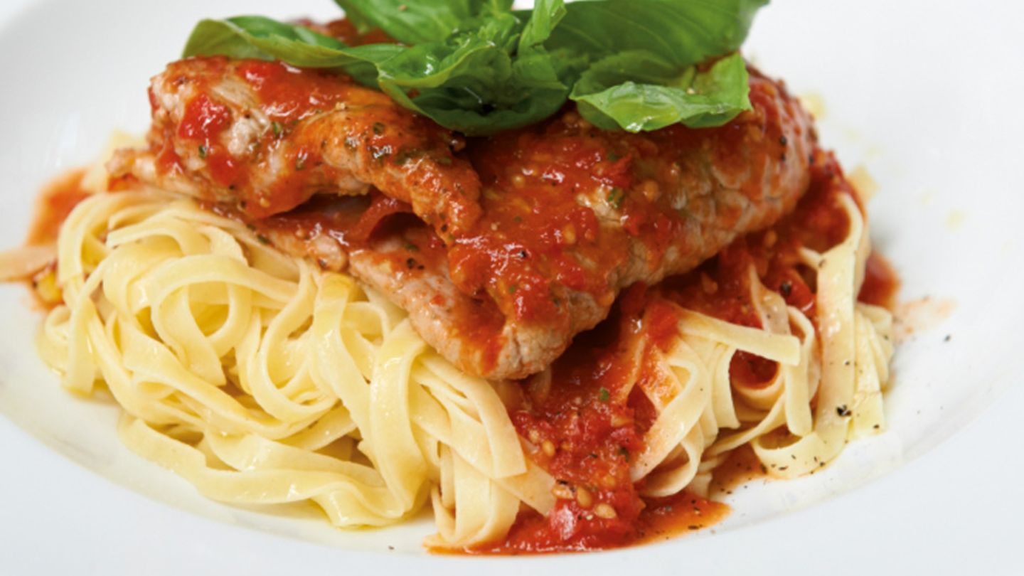Gefülltes Rosmarinschnitzel Rezept