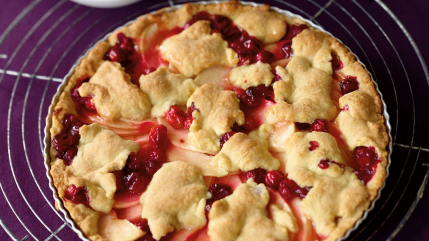 Apfel-Fleckerl-Tarte Rezept