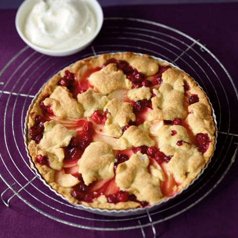 Apfel-Fleckerl-Tarte