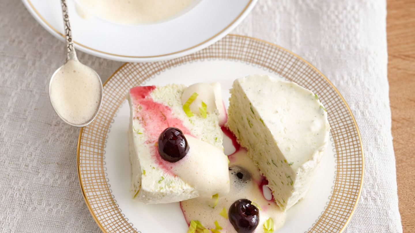 Sellerie-Zitronen-Parfait mit Sabayon Rezept