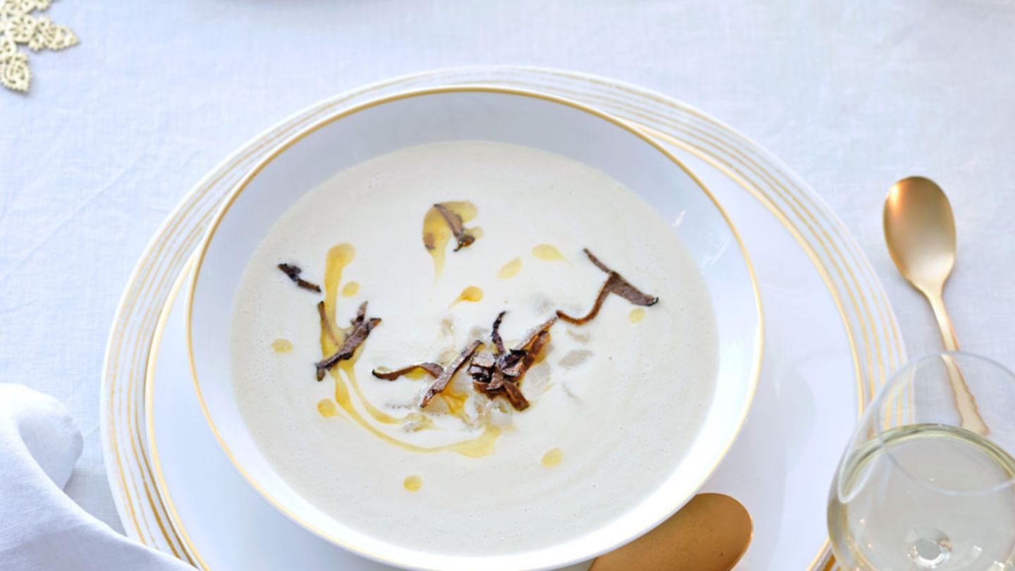 Topinambursuppe mit Trüffel Rezept