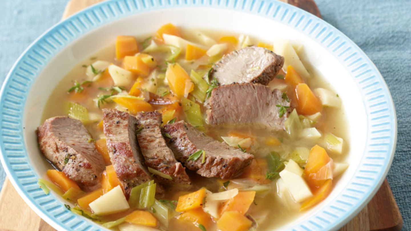 Möhreneintopf mit Lamm Rezept