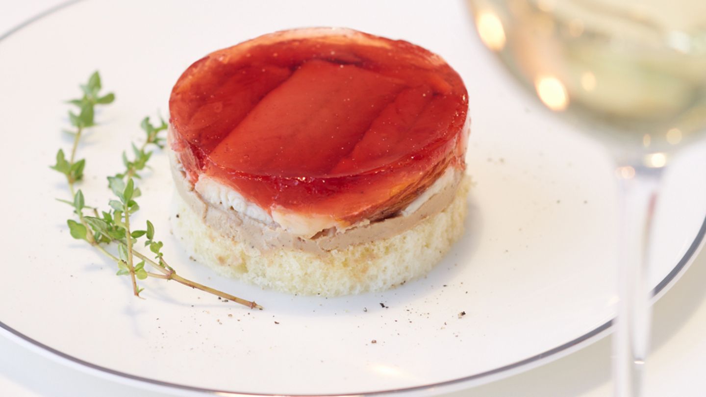 Geflügelleber-Mousse auf Brioche Rezept