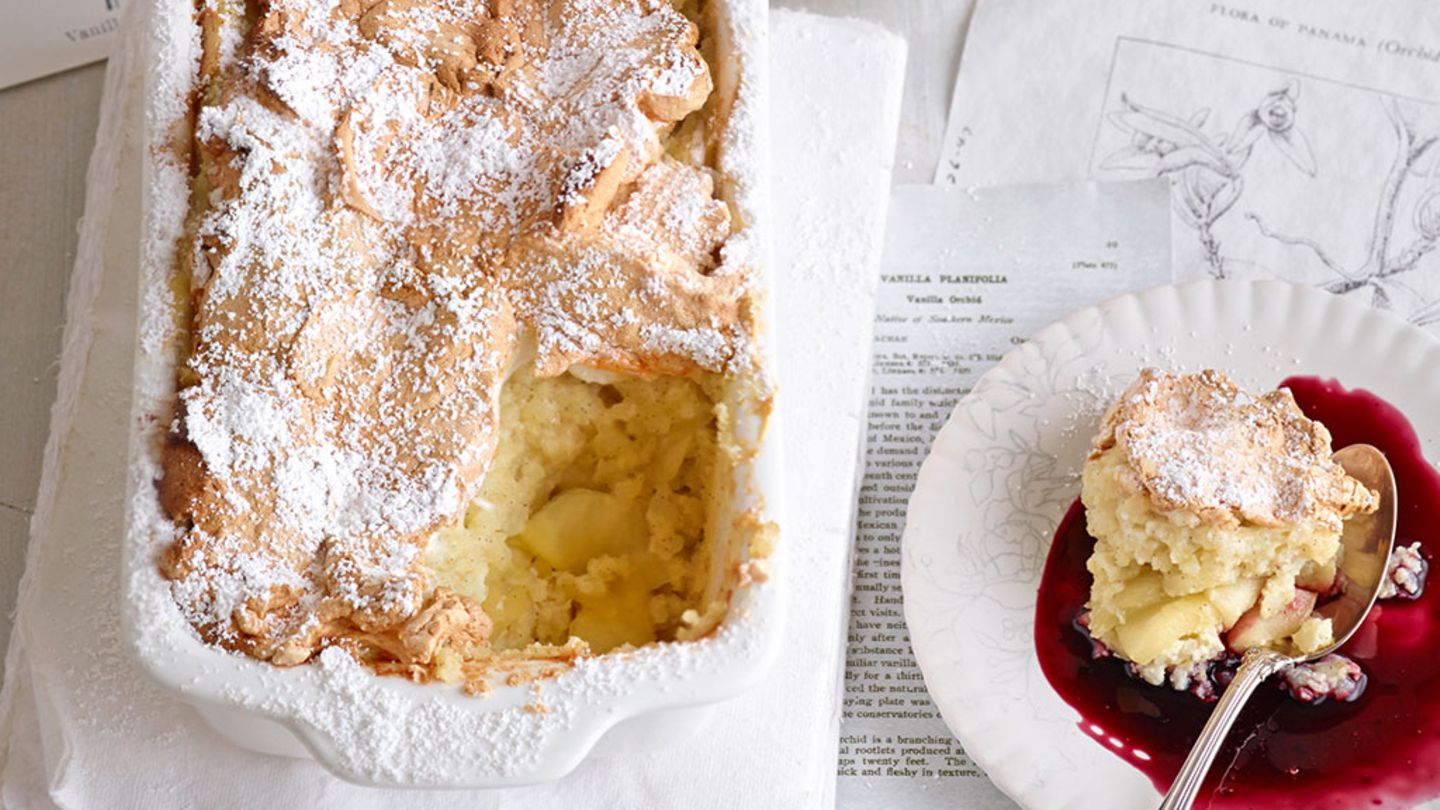 Apfel-Milchreis-Auflauf Rezept