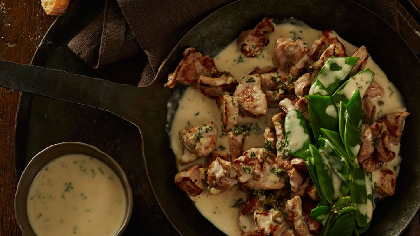 Kalbsgeschnetzeltes mit Ingwer und Zuckerschoten Rezept - [ESSEN UND ...